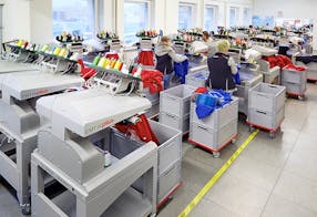 Máquina de bordar industrial – Melco EMT16plus máquina de bordar